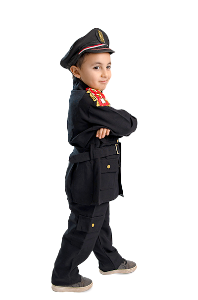 ظابط شرطة - أسود